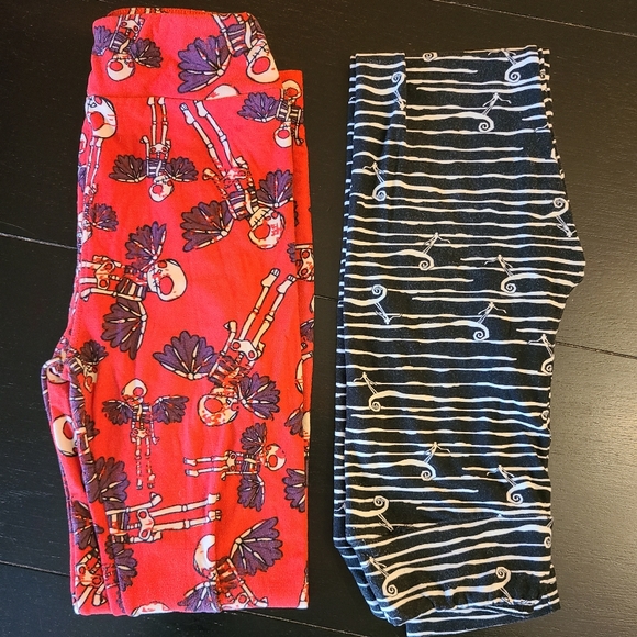 👻🎃💀Bundle LuLaRoe leggings, size L/XL - Picture 1 of 4